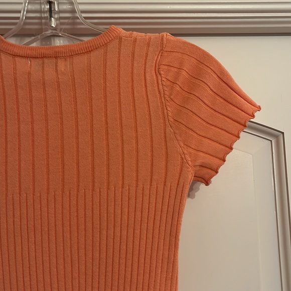 RedBerry Small Pastel Orange Short Sleeve Tshirt - Picture 10 of 12